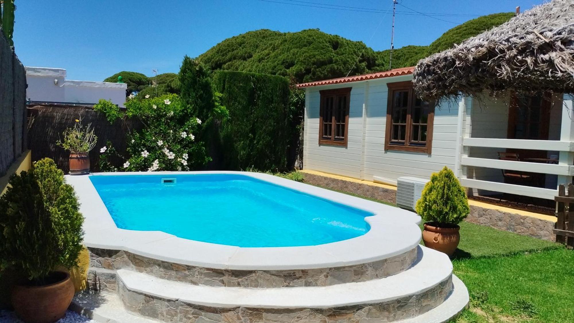Cabana Blanca Roche Jorge Conil De La Frontera Buitenkant foto