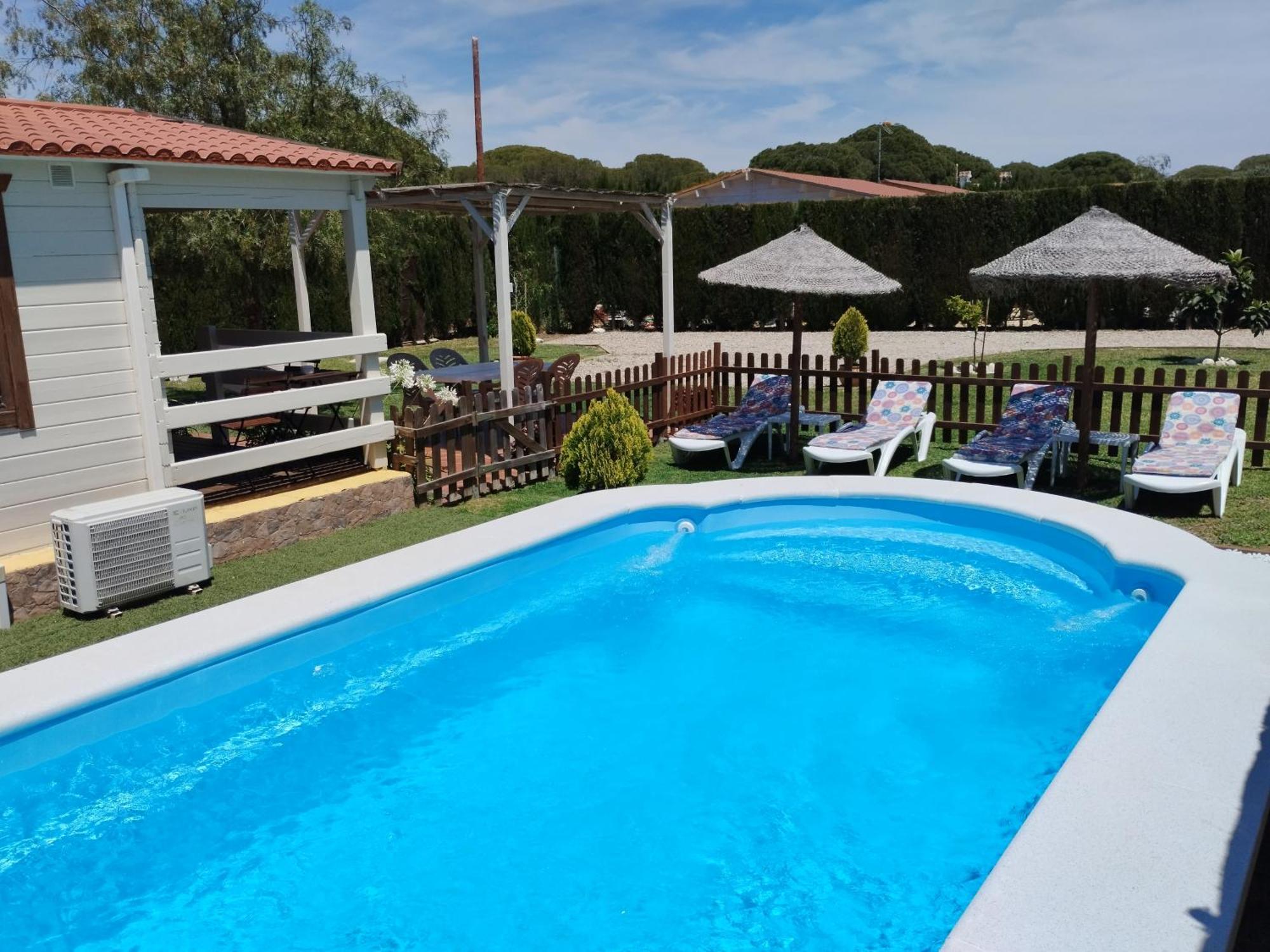 Cabana Blanca Roche Jorge Conil De La Frontera Buitenkant foto